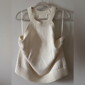 Banana Republic halter knitted top